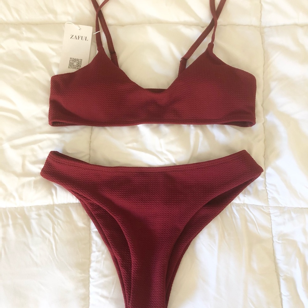 Brand New Dark Red Bikini